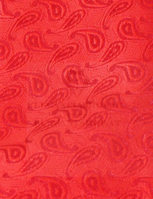          NM Slim Krawatte - Rot gemustert Gemusterte Krawatten